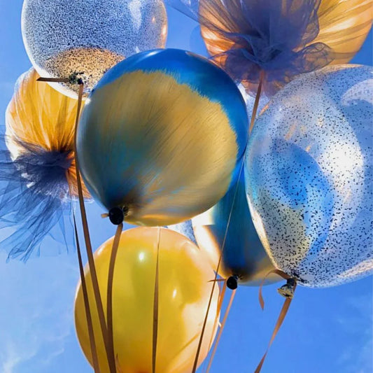 Blue Obsession Balloon Bouquet